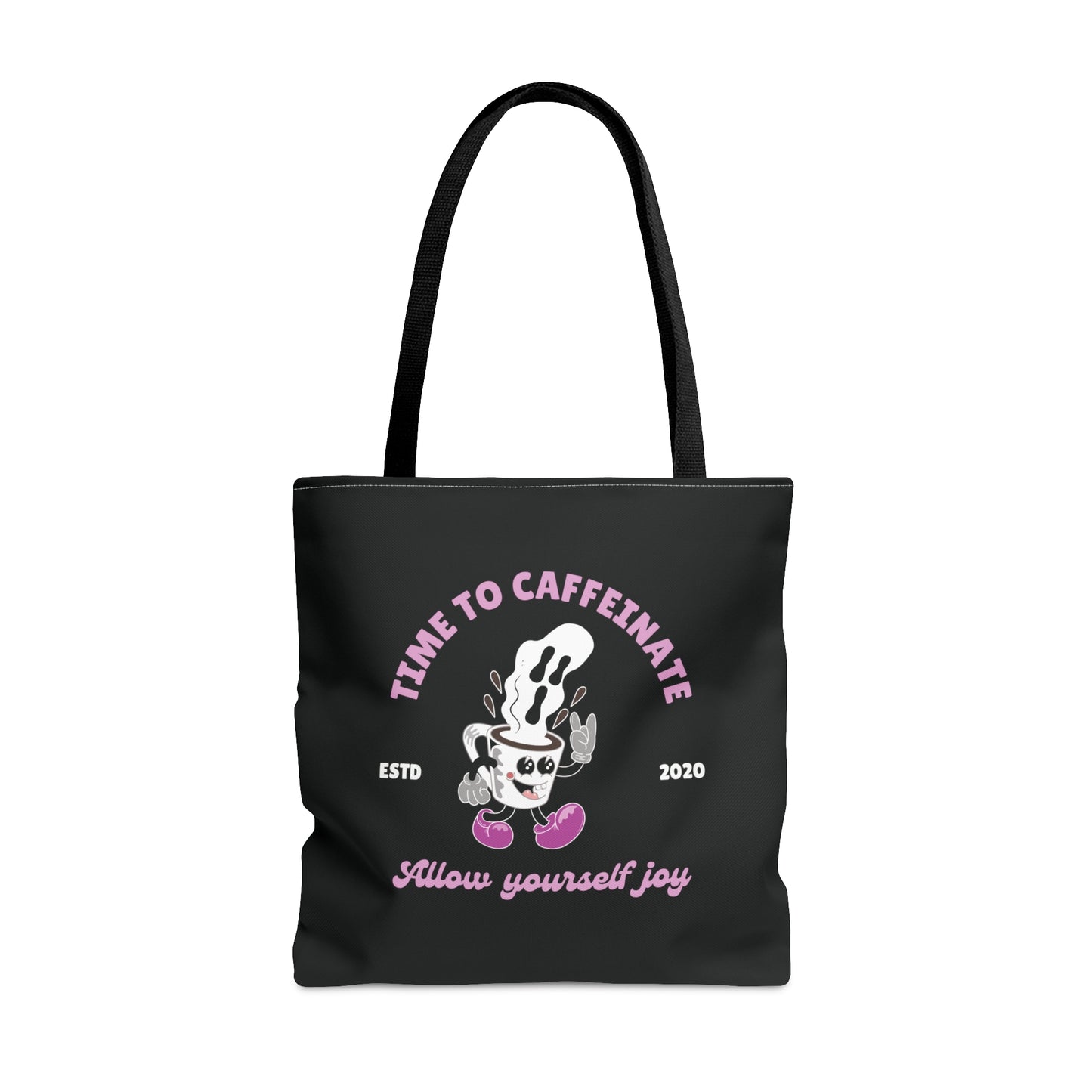 Time to caffeinate tote